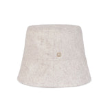 VA Square Drop Overfit Bucket Hat / Ivory