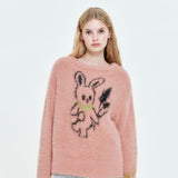WITTY BUNNY NOMAD JACQUARD KNIT [PINK]