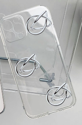 メタルリングオブジェクトフォーンケース / Metal Ring Object Phone Case