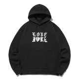ラブアンドフェイクフーディー / Love & Fake Hoodie_Black