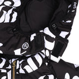 BSR2223FWJK001 LOGO HOODIE WELLON PARKA BLACK