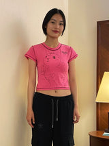 ラビットリバースベイビーTシャツ