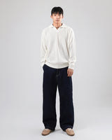 Vカラーメッシュニット/V collar mesh knit 5color