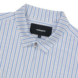 ディソーダーストライプジップアップ S/S シャツ / DISORDER STRIPE ZIP UP S/S SHIRT