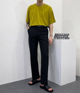 SI リニューアルテンセル半袖Tシャツ / SI Renewal Tencel Short-Sleeved T-Shirt (9 colors)