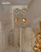 アフロディーテシリーズ - ジュエルクイーンピアス / Aphrodite Series - Light Sapphire Jewel Queen Piercing