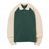 ラザストリングカラースウェットシャツ / Raza String Collar Sweatshirt (3color)