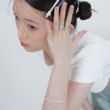 ダブルロープチェーンブレスレット / double rope chain bracelet