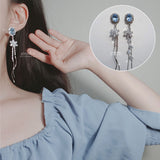  Diamond Petals Earring - Light Sapphire (Lovelyz Jiae, April Chaekyung Earring)