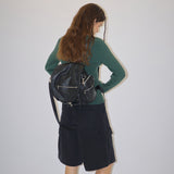 two-way zipper backpack
