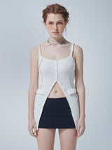 ラインニットベスト / LINE KNIT VEST