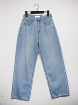 リネンワイドデニムパンツ / no.5166 Linen Wide Denim Pants