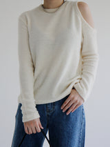 ブリーズスリットニット / Breeze slit knit (3color)