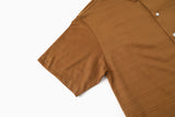 ショートスリーブシャツ / BROWN SHORT-SLEEVE SHIRT