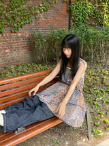 ボヘミアンヒッピーレイヤードドレス / Bohemian hippie layered dress
