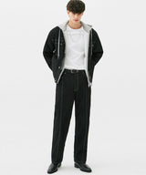 WASHING STITCH DENIM PANTS (BLACK) (6585489391734)
