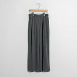 (R-PT-5250)CLASSIC WIDE BELT SET PANTS S