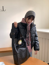 Tonal Bobusang Big Square Cross Shoulder Bag