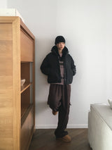 【MADE/7oz】ショート中綿フード付きウェロンバオリン