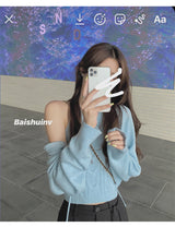 sky cardigan top (6677096824950)