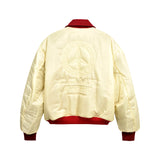 [UNISEX] リバーシブルロゴアップリケコットンコーデュロイボンバージャケット