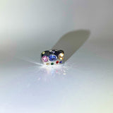 [aespa/Nmixx/Wooah/TNX] Silver gemstone ring_2