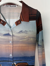 サンセットカラーシャツ / SUNSET COLLAR T-SHIRT