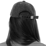 [UNISEX] UNIVERSAL WOOL CAP (Grey) (6655759515766)