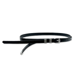 レイヤードストラップシンウェスタンベルト / layered strap thin western belt