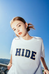 HIDE Logo Graphic T-Shirt (White) (6570996039798)