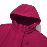 CHERRY NOMAD HOODIE LONG DOWN [LIGHT BURGUNDY]