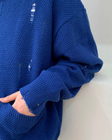 OAリオダメージツーウェイカーディガン/OA Rio Damage Two Way Cardigan (4 colors)