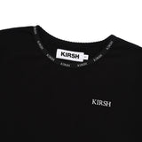 チェリーレーステープスリムTシャツ / CHERRY LACE TAPE SLIM T-SHIRT [BLACK]