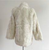 23FW ハニーフェイクファージャケットコート
