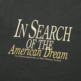 アメリカンドリームクロップTシャツ/AMERICAN DREAM CROP TEE [CHARCOAL]