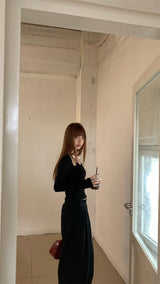 Hazelnut inner long sleeve tee