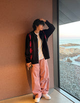 ピグメントピンタックワイドパンツ / Pigment pintuck wide pants