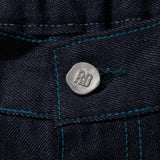 カラースティッチパネルデニムパンツ / COLOR STITCH PANEL DENIM PANTS - INDIGO