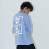 スローガンオーバーサイズTシャツ / SLOGAN OVERSIZE TSHIRTS (4523291705462)