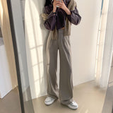 スタンダードデートワイドスラックス