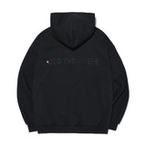 オーバーフィットレタリングパーカー/OVERFIT LETTERING HOODIE-BLACK