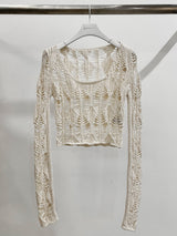 クロシェトップ/CROCHET TOP