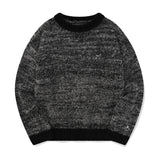 CHERRY TEXTURE LOOSE FIT KNIT [BLACK]