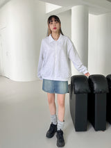 バルキー カラー ジップアップ / Bulky color zip-up (3color)