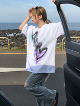 Happy-end boxy T 