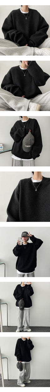 [Fleece] Cuss Slit Banded Waist Pants