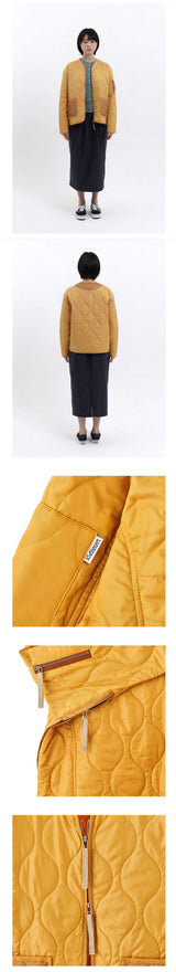 LAMB LIVELIHOOD QUILTING JACKET (ORANGE)