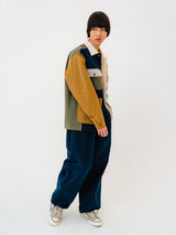 ロゴカラーコットンベーシックジャケット/BSR2223FWJK066 LOGO COLLAR COTTON BASIC JACKET MIX