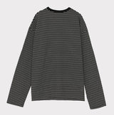 ネバーラウンドボーダーTシャツ