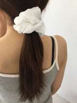 Cream hair scrunch *3color